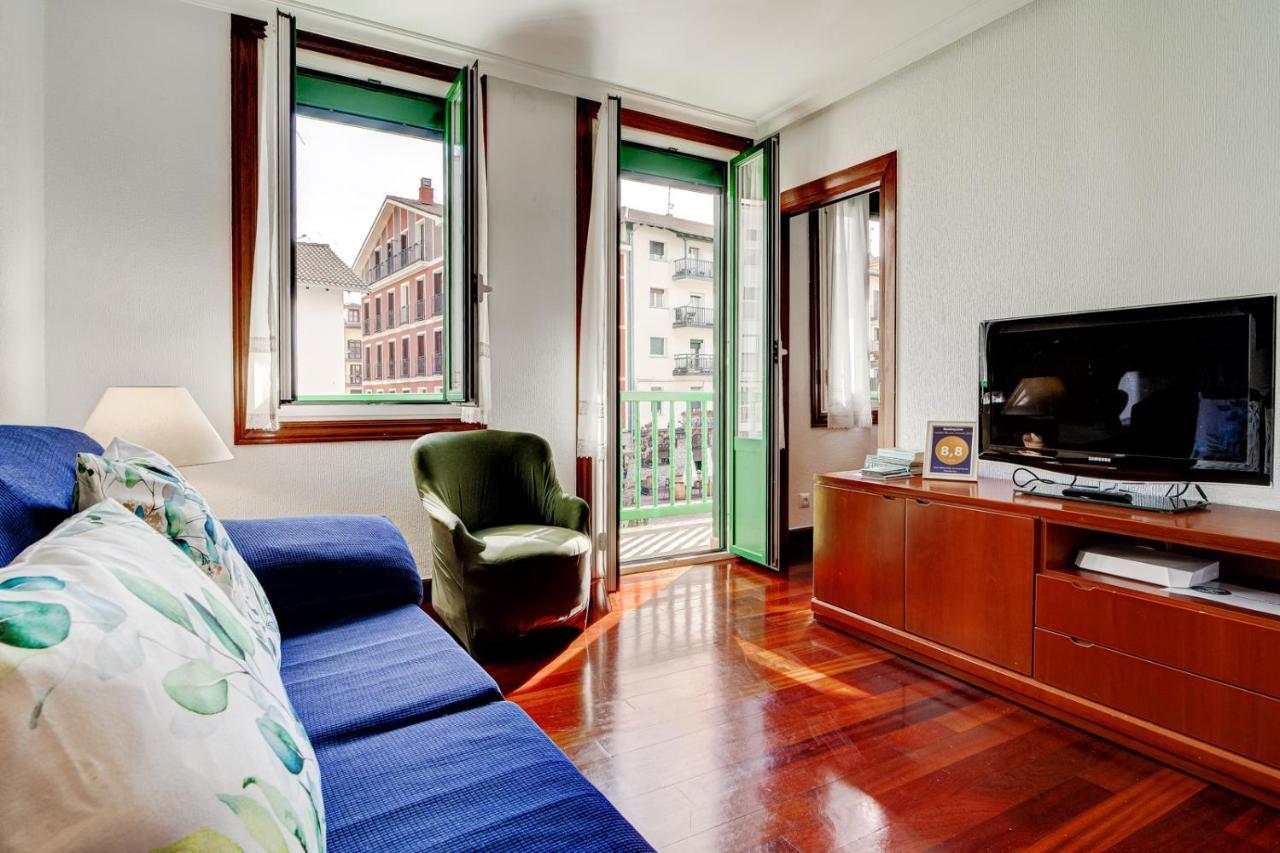 Luminoso Apartamento En Hondarribia Con Terraza, Centro, 3Hb Luaran gambar