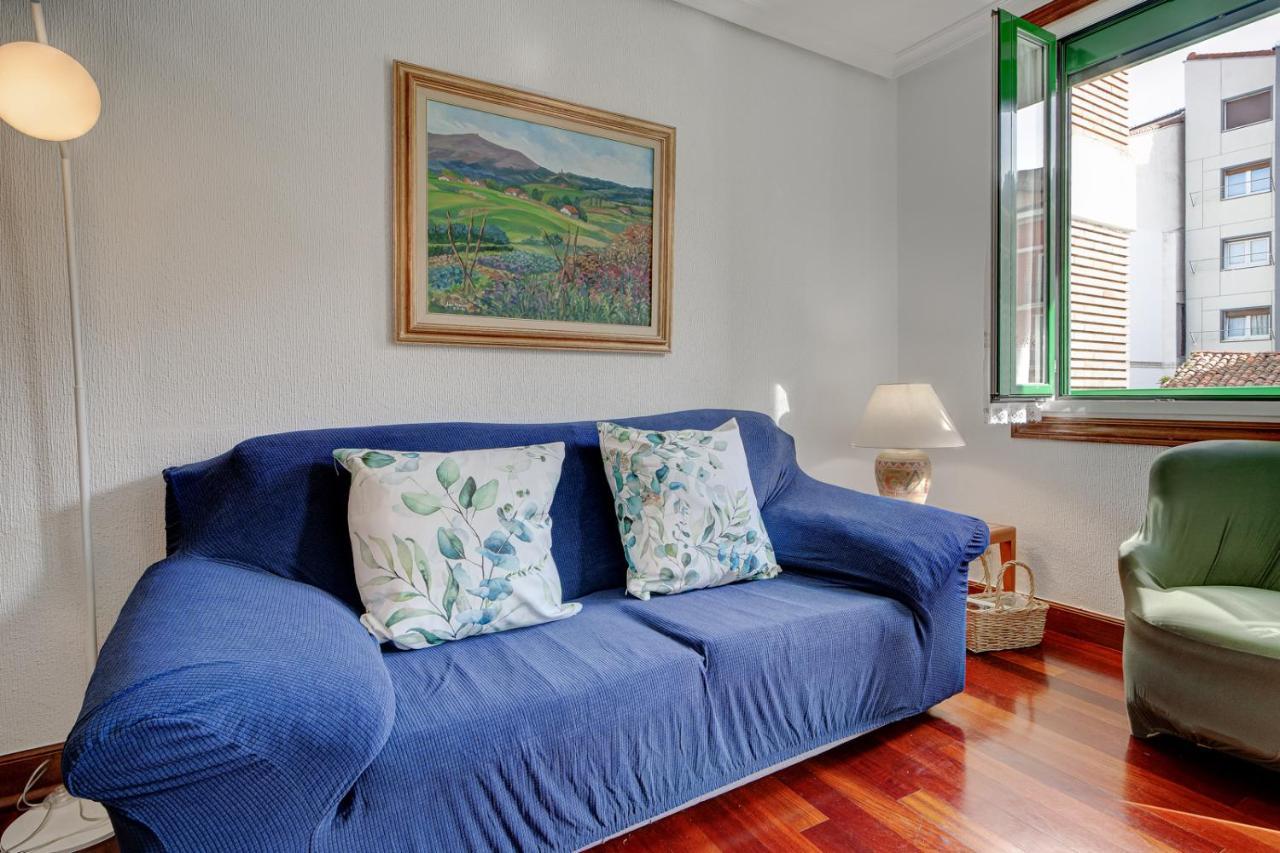 Luminoso Apartamento En Hondarribia Con Terraza, Centro, 3Hb Luaran gambar